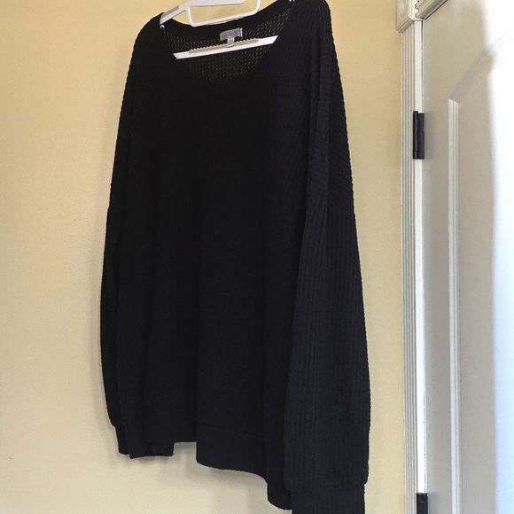 Nine Britton black long-sleeve, 3X - Picture 1 of 5